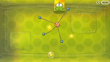 Cut the Rope vzhled hry Cut the Rope vzhled hry