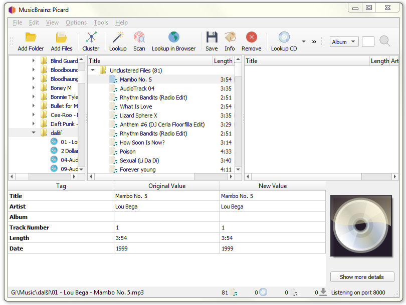 MusicBrainz Picard MusicBrainz Picard