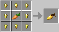 Golden Carrot Crafting Golden Carrot Crafting