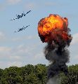 bombardování