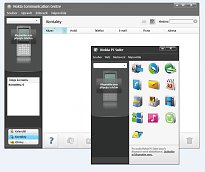 Nokia PC Suite - vzhled Nokia PC Suite - vzhled