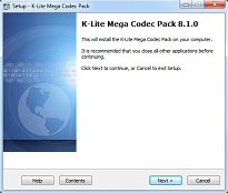 K-lite Mega Codec Pack - instalace K-lite Mega Codec Pack - instalace