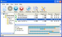 Uživatelsky nastavený font Orbit Downloader Uživatelsky nastavený font