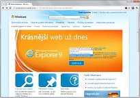 Internet Explorer - vzhled nové verze Internet Explorer Internet Explorer - vzhled nové verze
