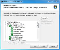 Windows 7 Codecs - instalace Windows 7 Codecs - instalace