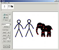 Postavy se slonem Pivot Stickfigure Animator Postavy se slonem