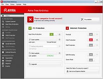 Internetová ochrana je jedním z nejdůležitějších prvků antiviru Avira Avira Free Antivirus Internetová ochrana je jedním z nejdůležitějších prvků antiviru Avira