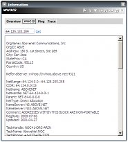 Informace NetLimiter Informace