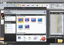 Editor zachyceného textu Snagit Editor zachyceného textu