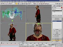 Panák z pohádky 3D Studio Max 8 Panák z pohádky