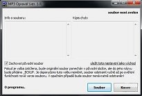 MP3 Opravář MP3 Opravář