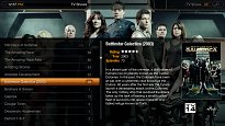 Aplikace zobrazí informace o obsahu Plex Media Server Aplikace zobrazí informace o obsahu
