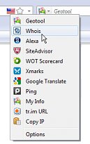 Vlajka vedle URL adresy Vlajka vedle URL adresy