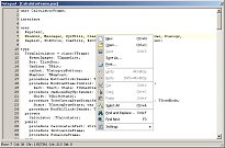 Textový editor MiTeC InfoBar Textový editor