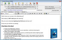 Psaní emailu Lightning Email Deliverer Psaní emailu