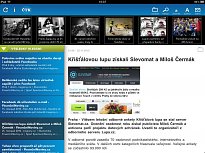 Verze pro iPad ČTK (mobilní) Verze pro iPad