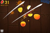 Android verze Fruit Ninja (mobilní) Android verze