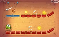 Logické překážky Cut the Rope (mobilní) Logické překážky