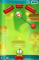 Chce to ideální načasování Cut the Rope (mobilní) Chce to ideální načasování