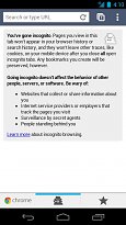 Anonymní režim Google Chrome (mobilní) Anonymní režim