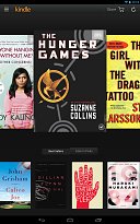 Přehledná knihovna Kindle (mobilní) Přehledná knihovna