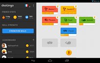 Postupné učení Duolingo (mobilní) Postupné učení