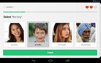 Zábavná cvičení Duolingo (mobilní) Zábavná cvičení