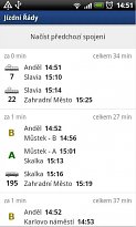 Dohledané výsledky Jízdní řády (mobilní) Dohledané výsledky
