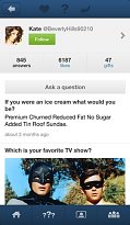 Velké množství uživatelů Ask.fm (mobilní) Velké množství uživatelů