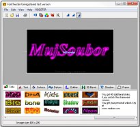 3D FontTwister text & button maker