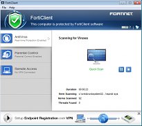Analýza PC FortiClient Analýza PC
