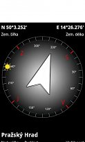 Užitečný kompas SmartMaps Navigator (mobilní) Užitečný kompas