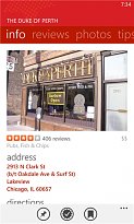 Informace o blízkých restauracích Informace o blízkých restauracích