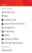 Snadná práce s aplikací Yelp (mobilní) Snadná práce s aplikací