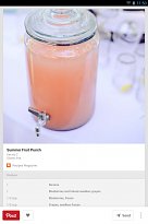 Ukázka Pinterest (mobilní) Ukázka