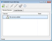 Žádná zařízení DAEMON Tools USB Žádná zařízení