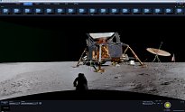 Apollo 12 místo přistání Worldwide Telescope Apollo 12 místo přistání