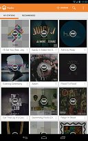 Radio stanice Google Play Music (mobilní) Radio stanice