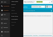 Pozměněné rozhraní avast! Free Antivirus 2014 Pozměněné rozhraní