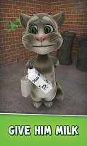 Dejte mu mléko Talking Tom Cat (mobilní) Dejte mu mléko