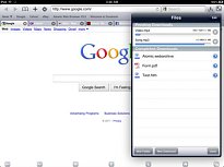 Download manager Atomic Web Browser (mobilní) Download manager