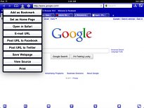 Možnosti Atomic Web Browser (mobilní) Možnosti