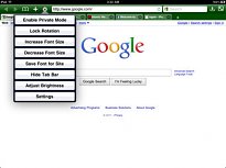 Nastavení Atomic Web Browser (mobilní) Nastavení