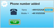 Další možnosti Skype Click to Call Další možnosti