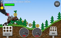 Jízda lesem Hill Climb Racing (mobilní) Jízda lesem