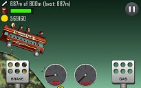 Double-decker Hill Climb Racing (mobilní) Double-decker