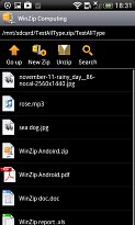 Možnosti WinZip (mobilní) Možnosti
