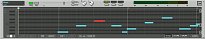 Pianoroll editor MultiTrackStudio Lite Pianoroll editor