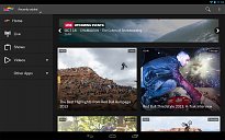 Vzhled aplikace na tabletu Vzhled aplikace na tabletu