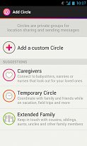 Možnosti Life360 (mobilní) Možnosti